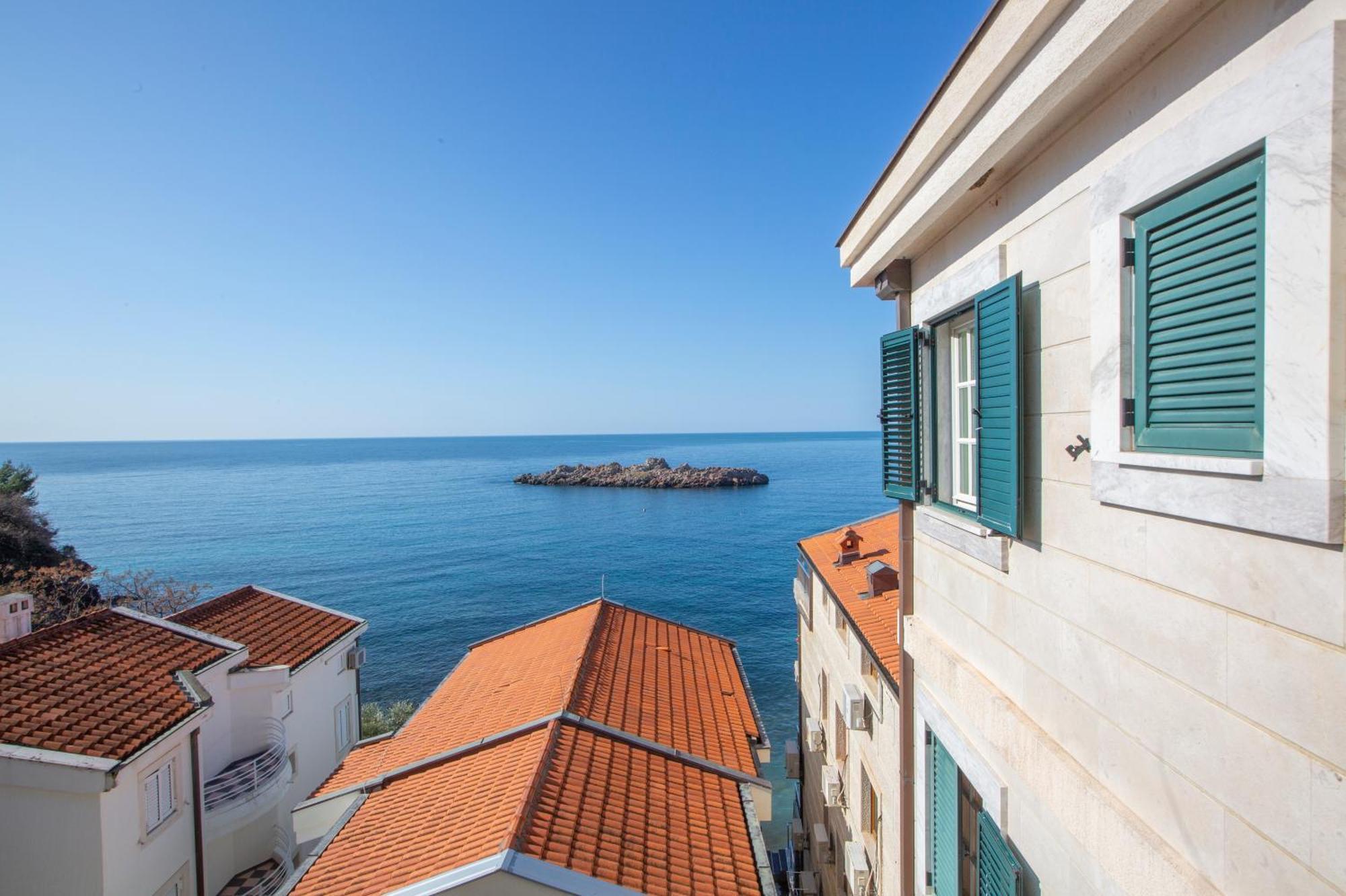 Montesan Luxury Apartment Beach Front Ilha Sveti Stefan Exterior foto